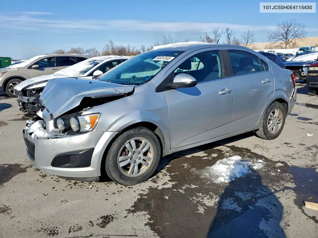 1G1JC5SH0E4115430 2014 Chevrolet Sonic Lt