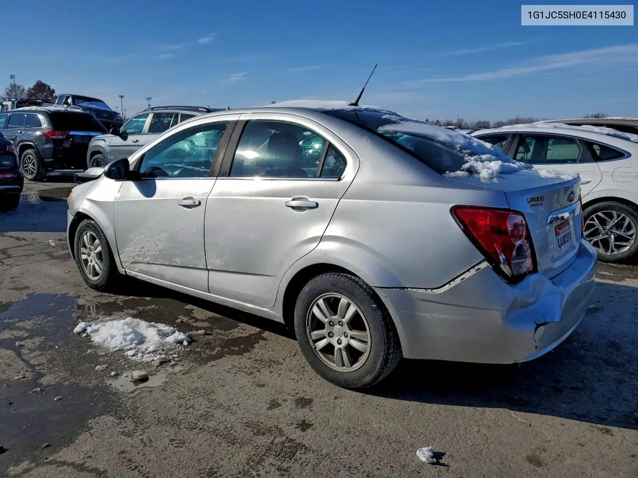 1G1JC5SH0E4115430 2014 Chevrolet Sonic Lt