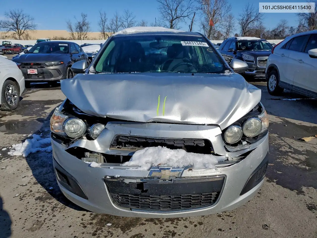1G1JC5SH0E4115430 2014 Chevrolet Sonic Lt