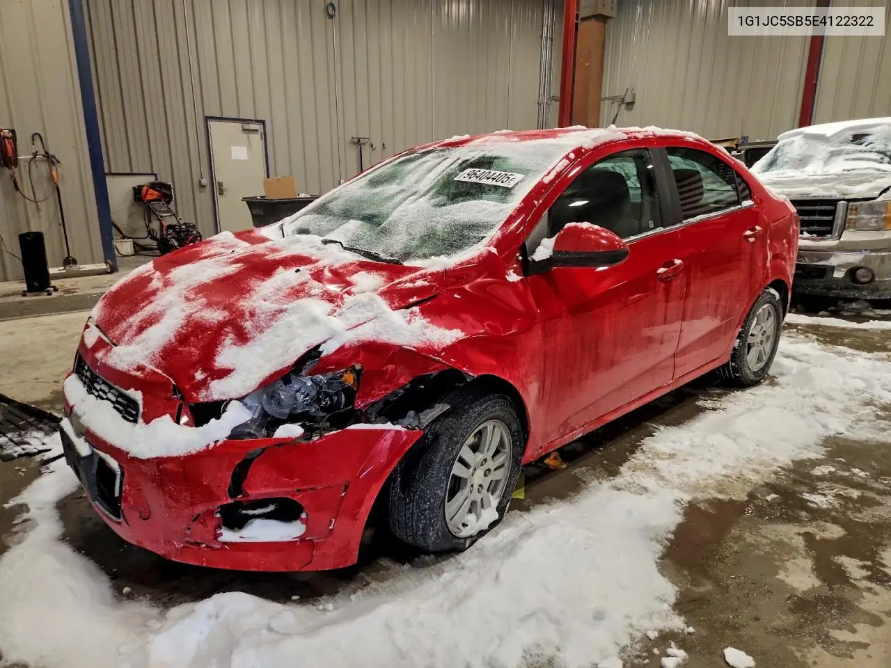 1G1JC5SB5E4122322 2014 Chevrolet Sonic Lt