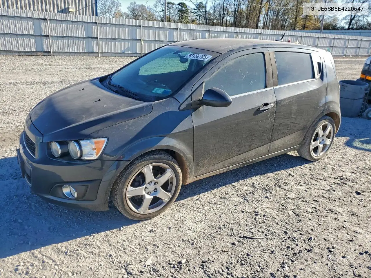 1G1JE6SB8E4220647 2014 Chevrolet Sonic Ltz