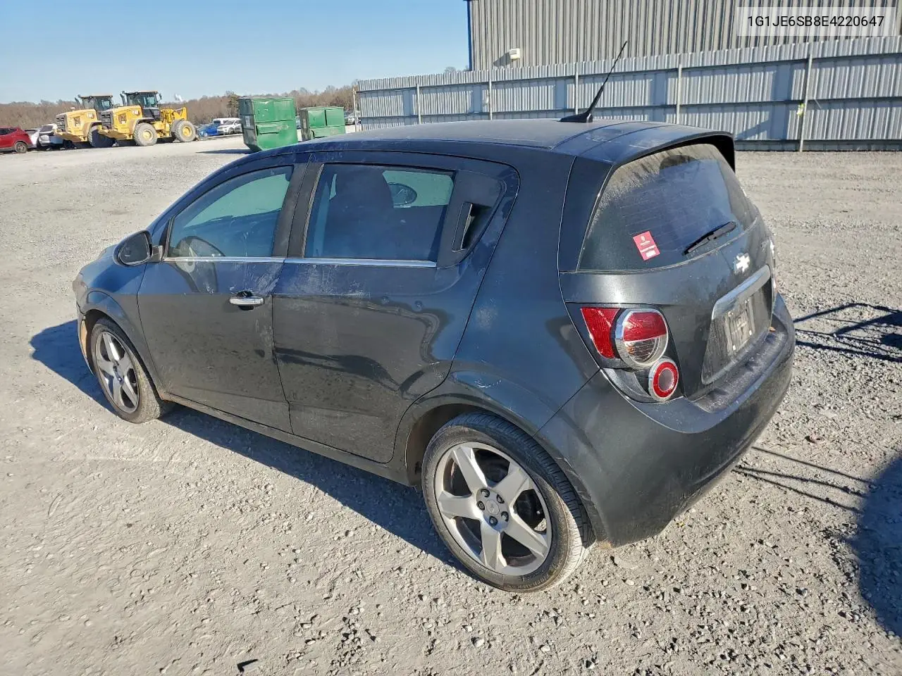 1G1JE6SB8E4220647 2014 Chevrolet Sonic Ltz