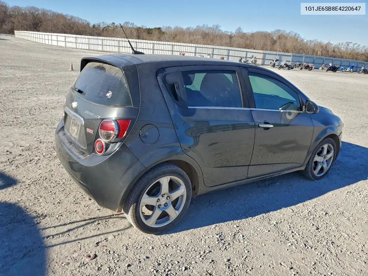 1G1JE6SB8E4220647 2014 Chevrolet Sonic Ltz