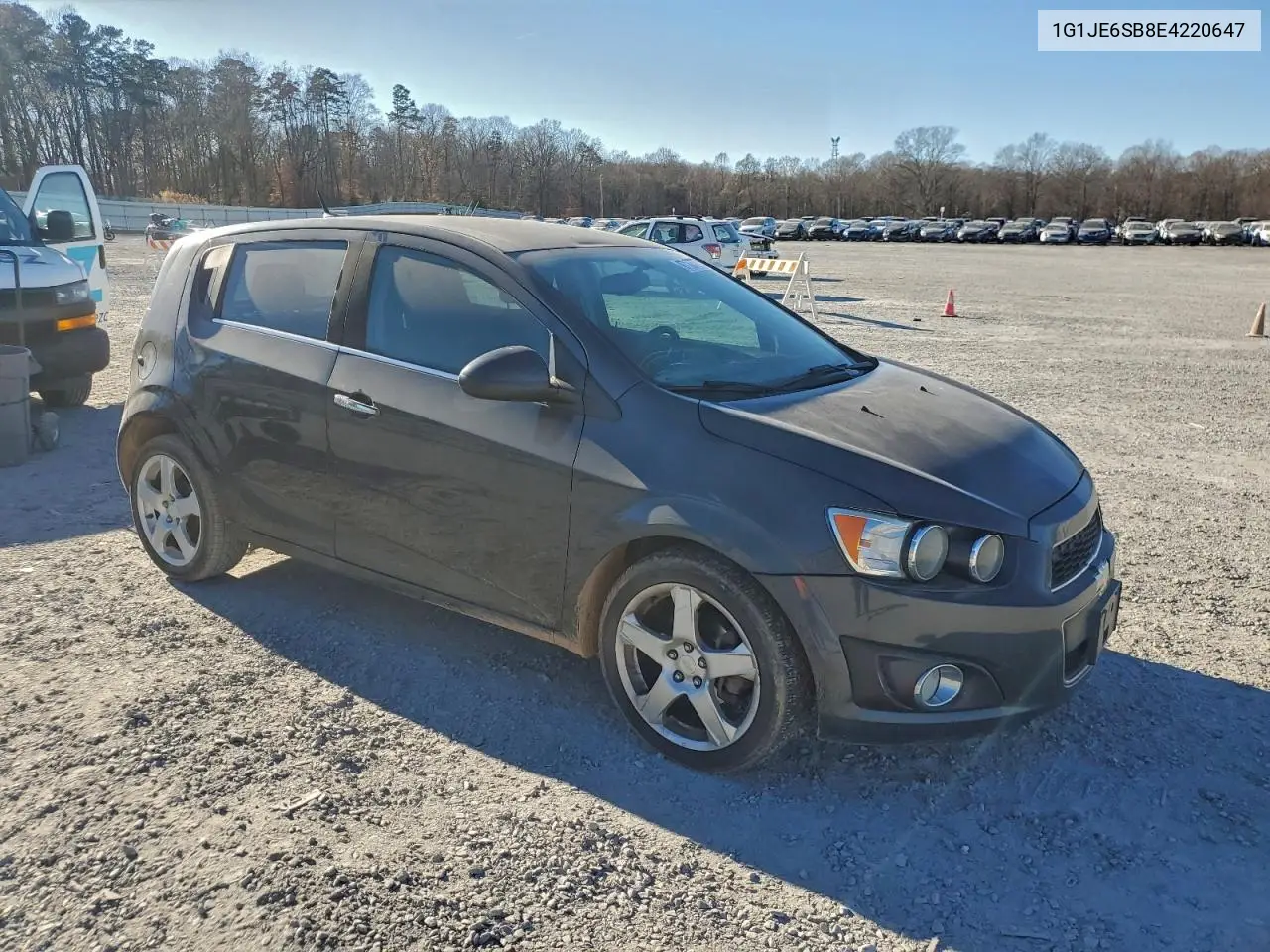 1G1JE6SB8E4220647 2014 Chevrolet Sonic Ltz