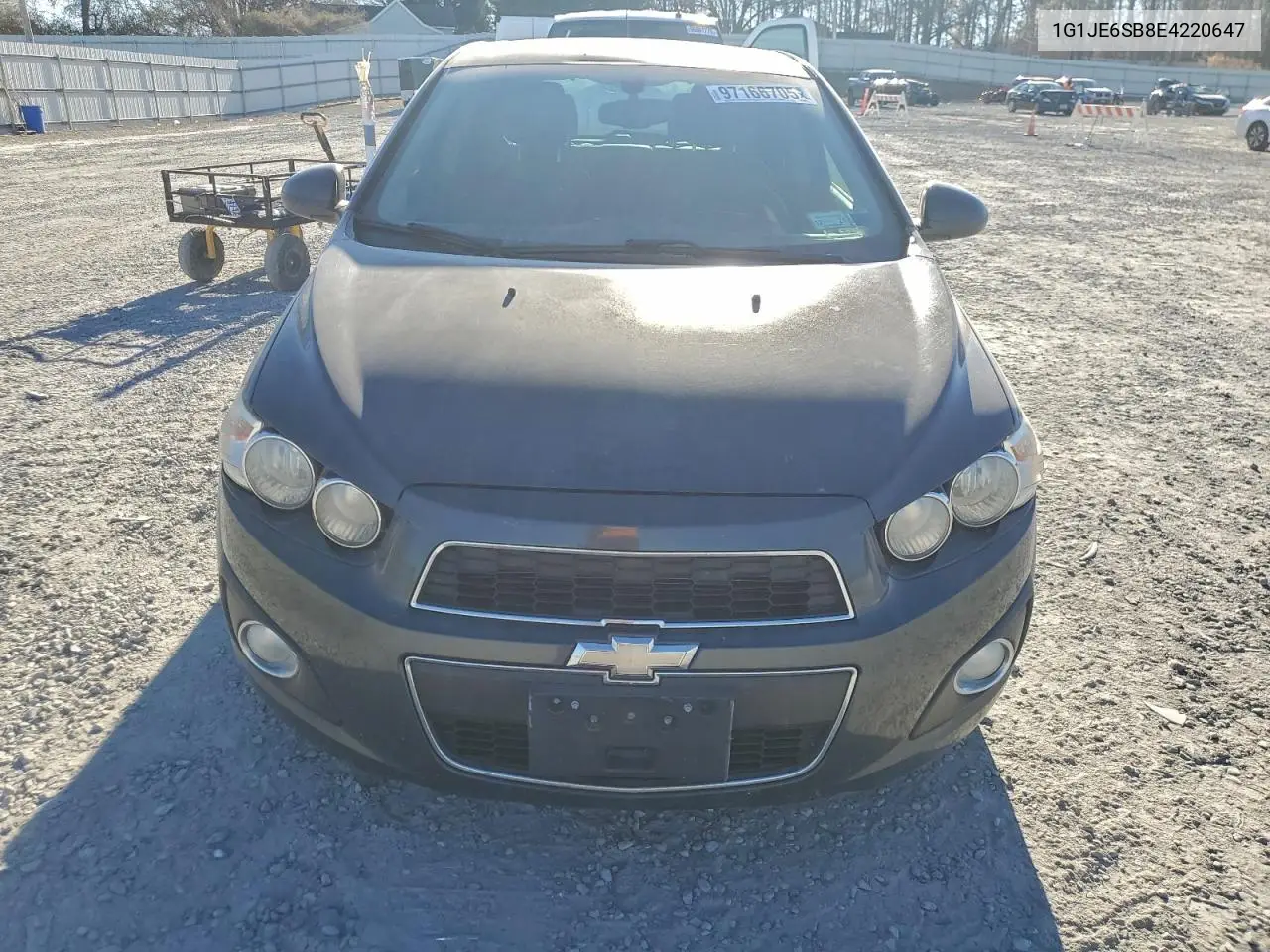 1G1JE6SB8E4220647 2014 Chevrolet Sonic Ltz