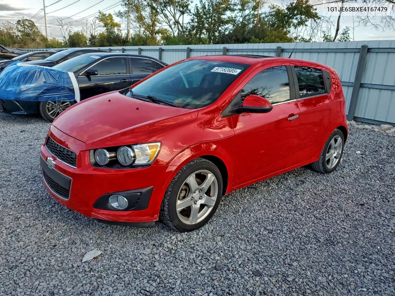 1G1JE6SBXE4167479 2014 Chevrolet Sonic Ltz