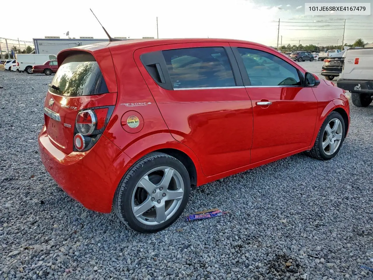 1G1JE6SBXE4167479 2014 Chevrolet Sonic Ltz