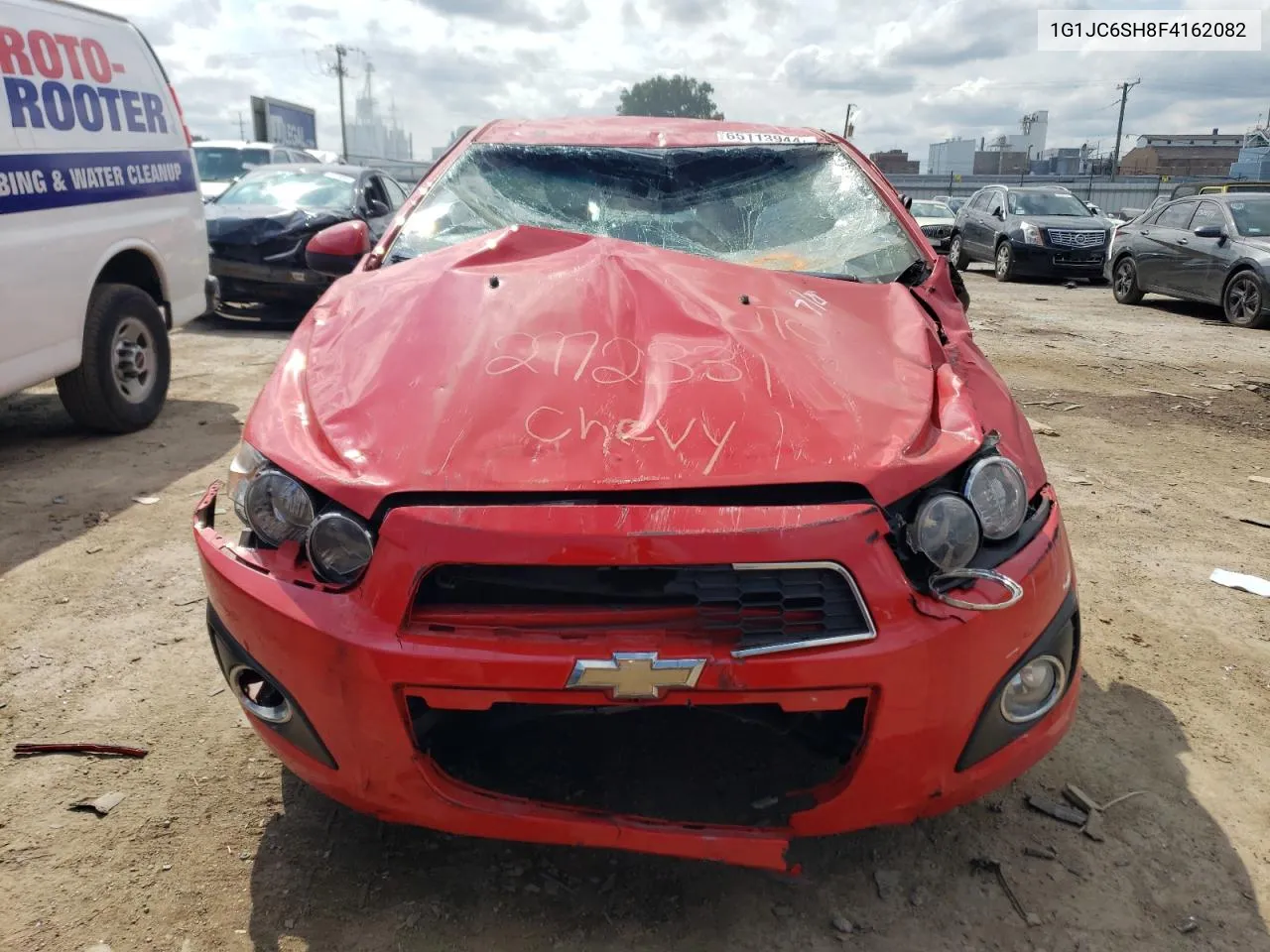 1G1JC6SH8F4162082 2015 Chevrolet Sonic Lt