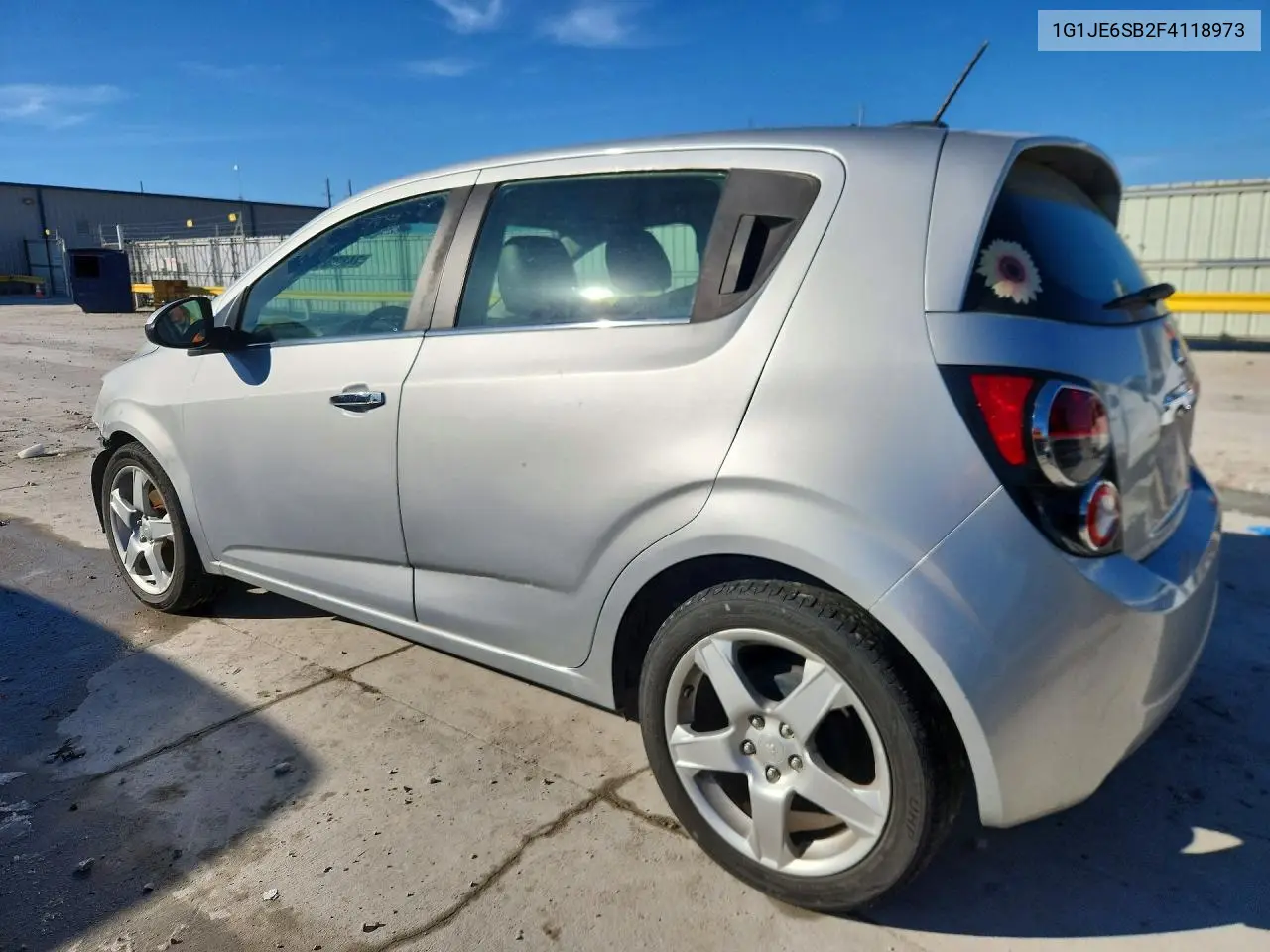 1G1JE6SB2F4118973 2015 Chevrolet Sonic Ltz