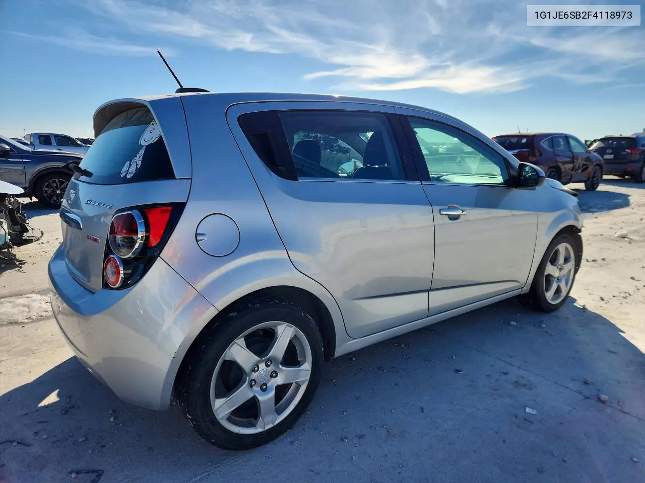 1G1JE6SB2F4118973 2015 Chevrolet Sonic Ltz