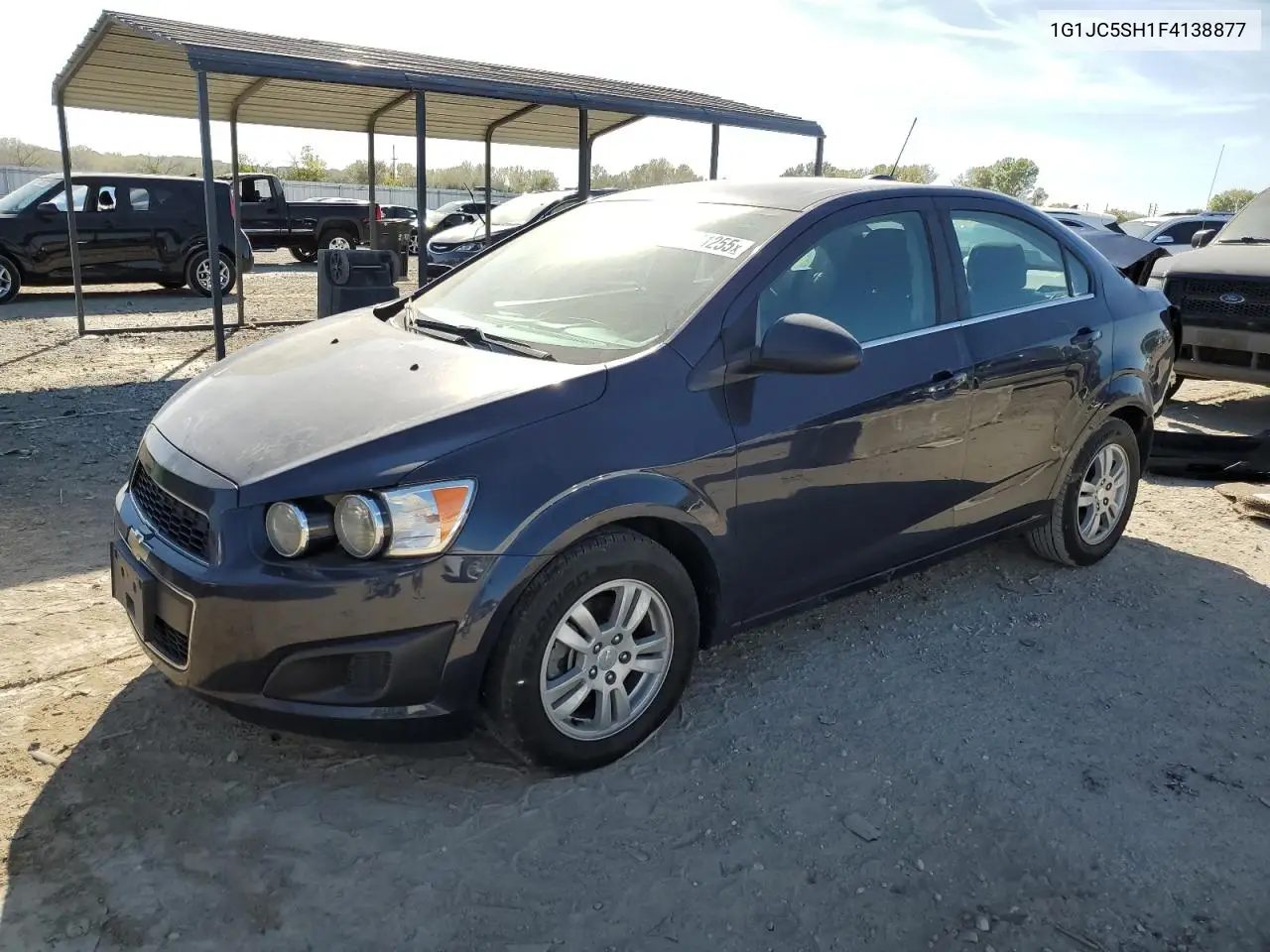 1G1JC5SH1F4138877 2015 Chevrolet Sonic Lt