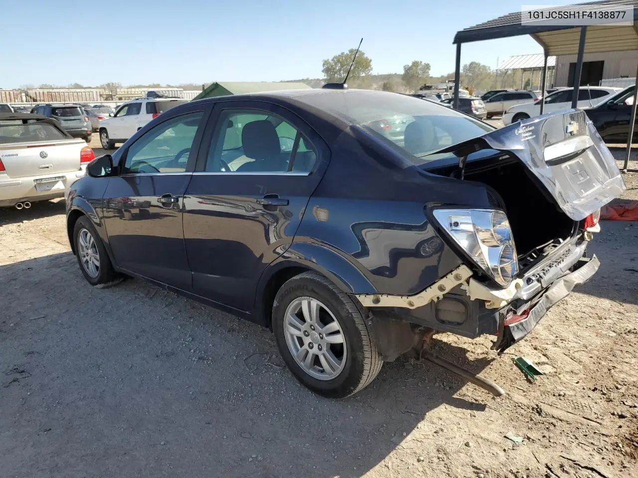 1G1JC5SH1F4138877 2015 Chevrolet Sonic Lt