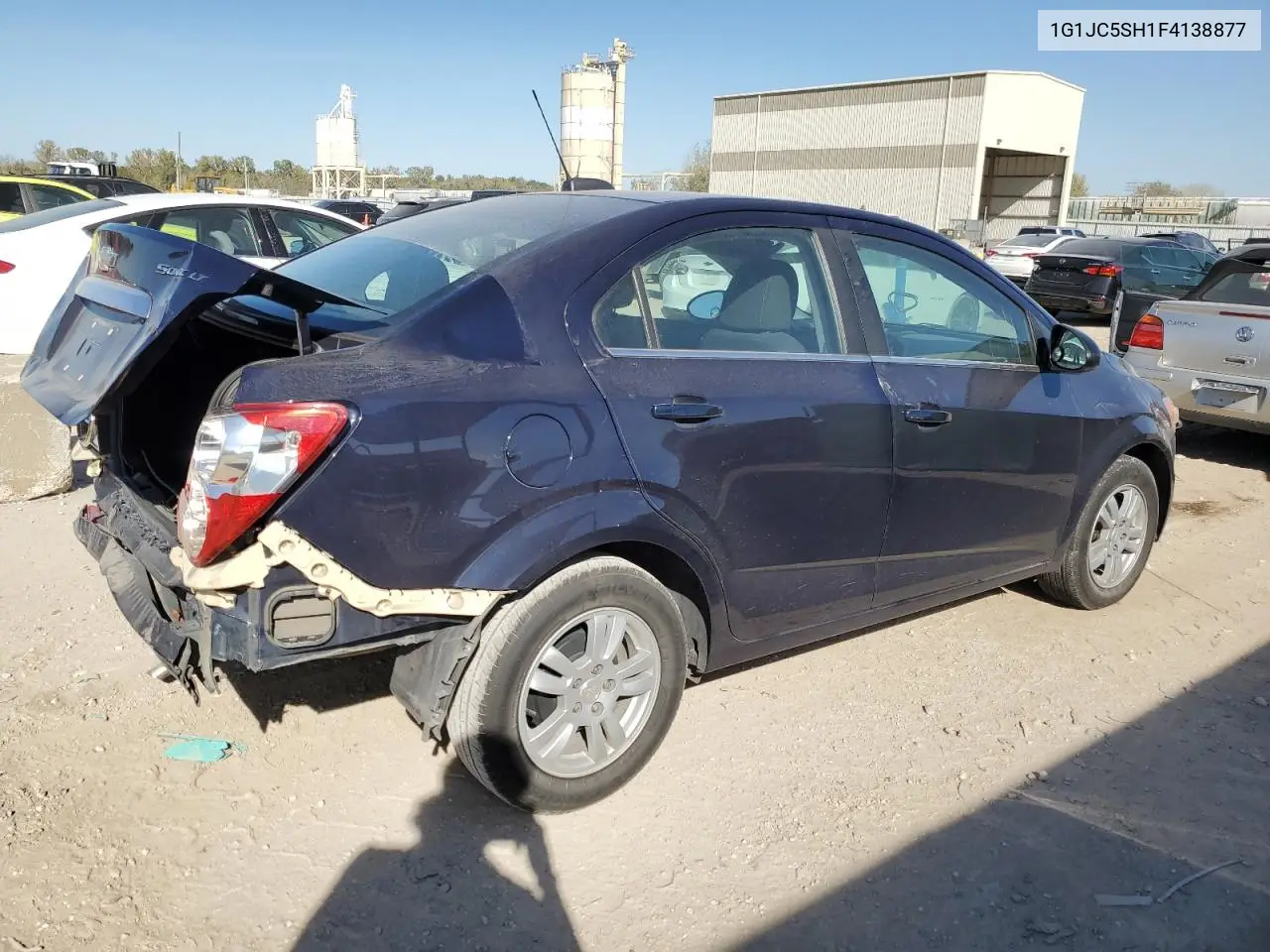 1G1JC5SH1F4138877 2015 Chevrolet Sonic Lt