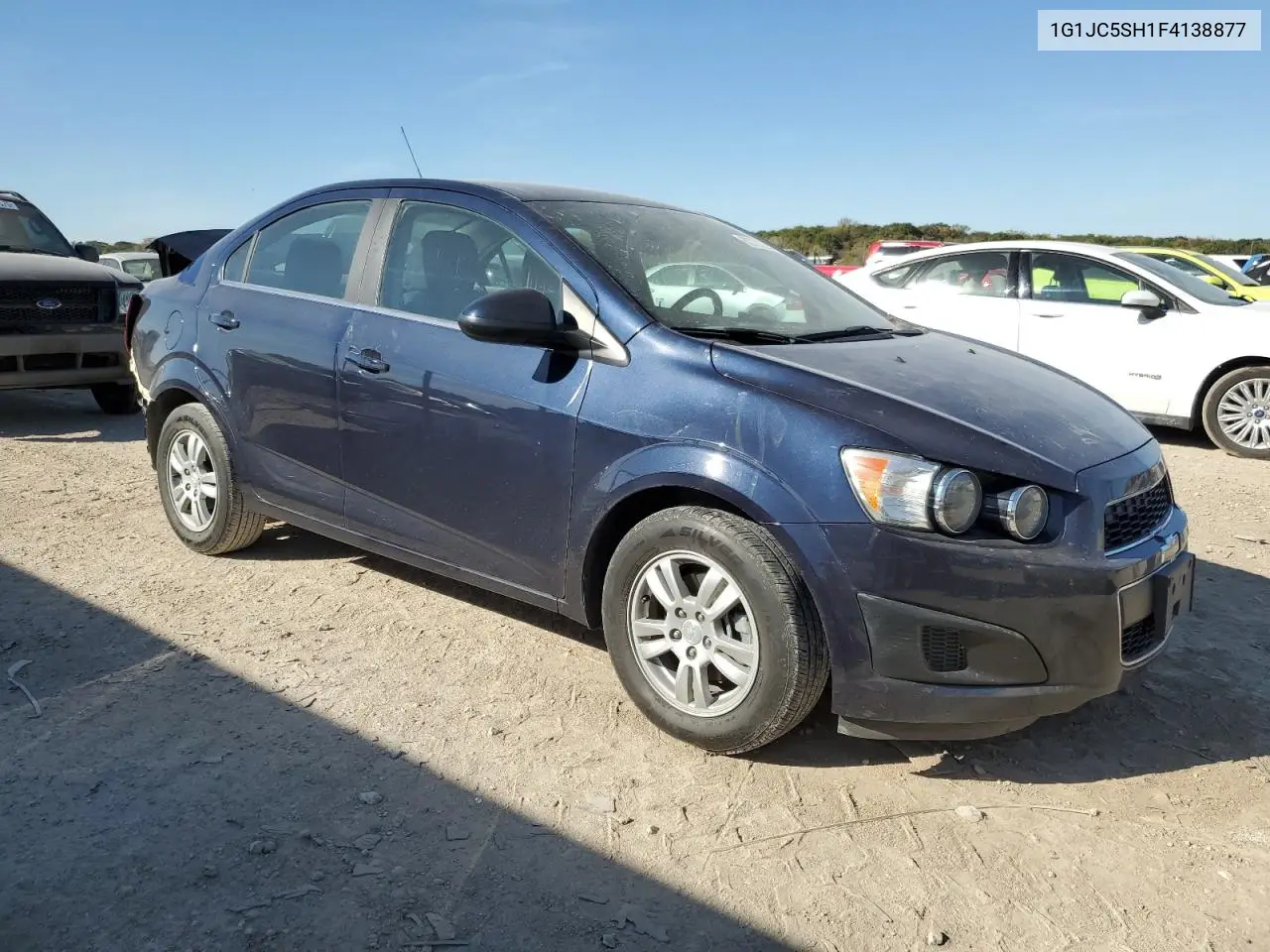 1G1JC5SH1F4138877 2015 Chevrolet Sonic Lt
