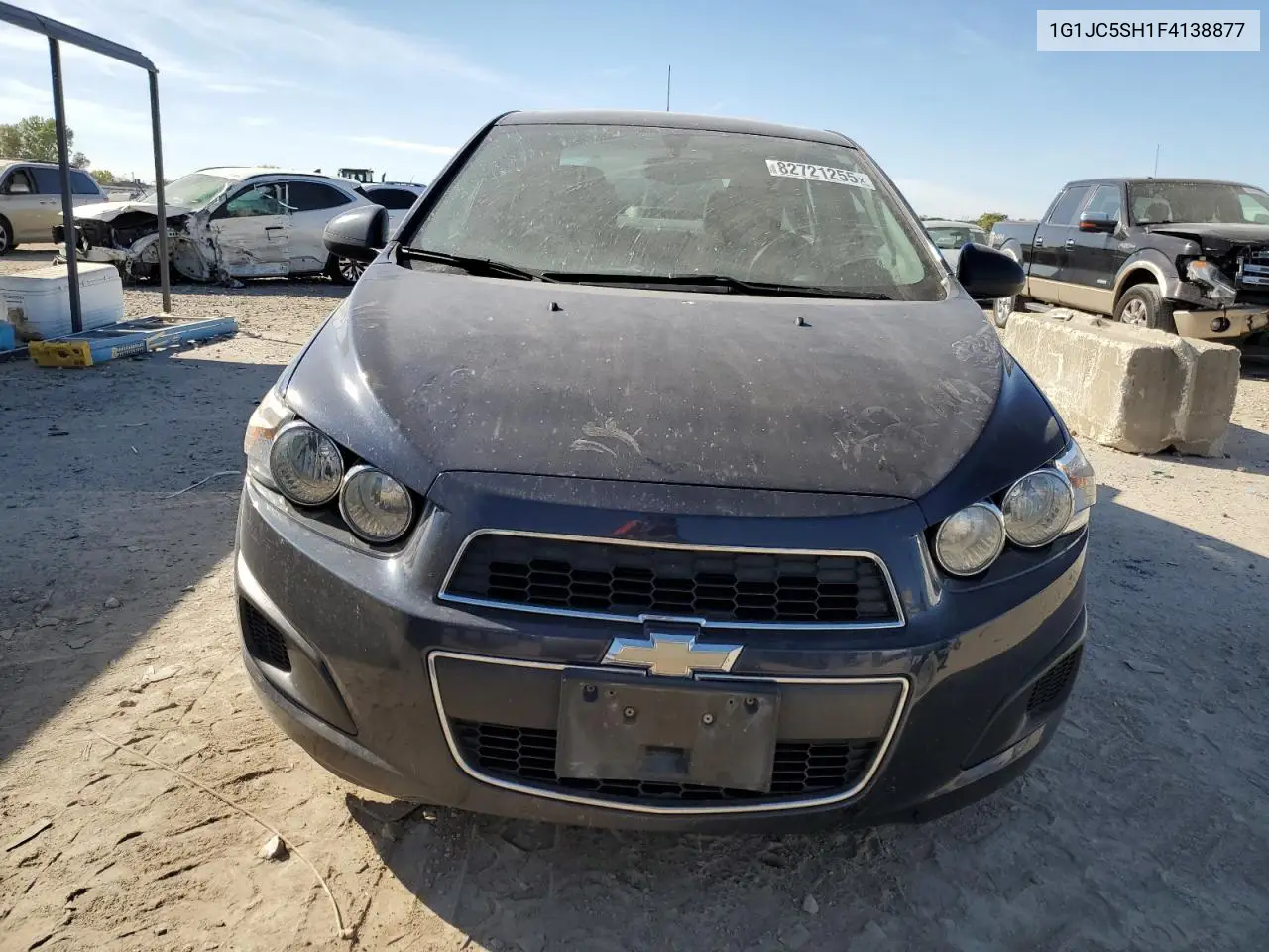 1G1JC5SH1F4138877 2015 Chevrolet Sonic Lt