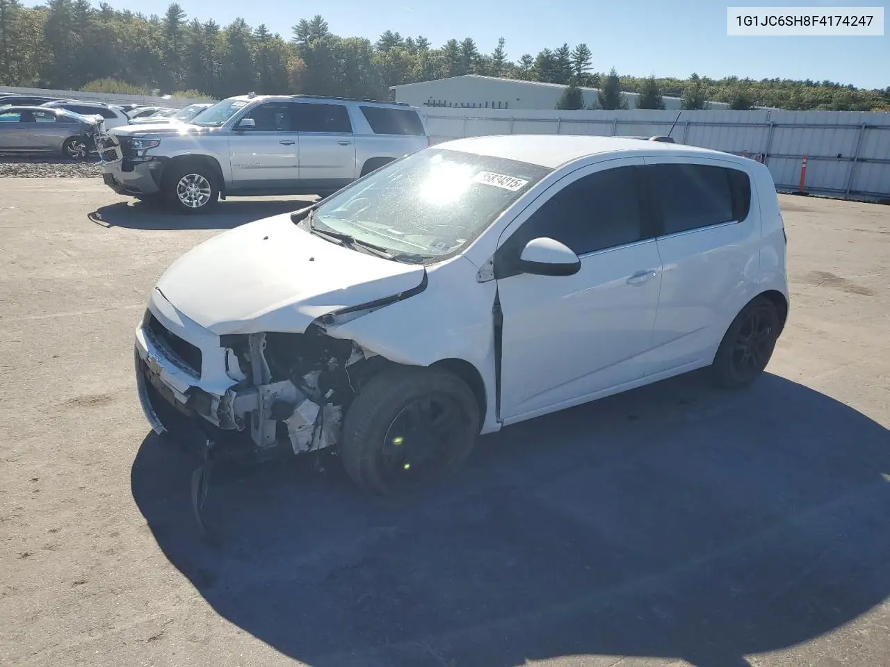 1G1JC6SH8F4174247 2015 Chevrolet Sonic Lt