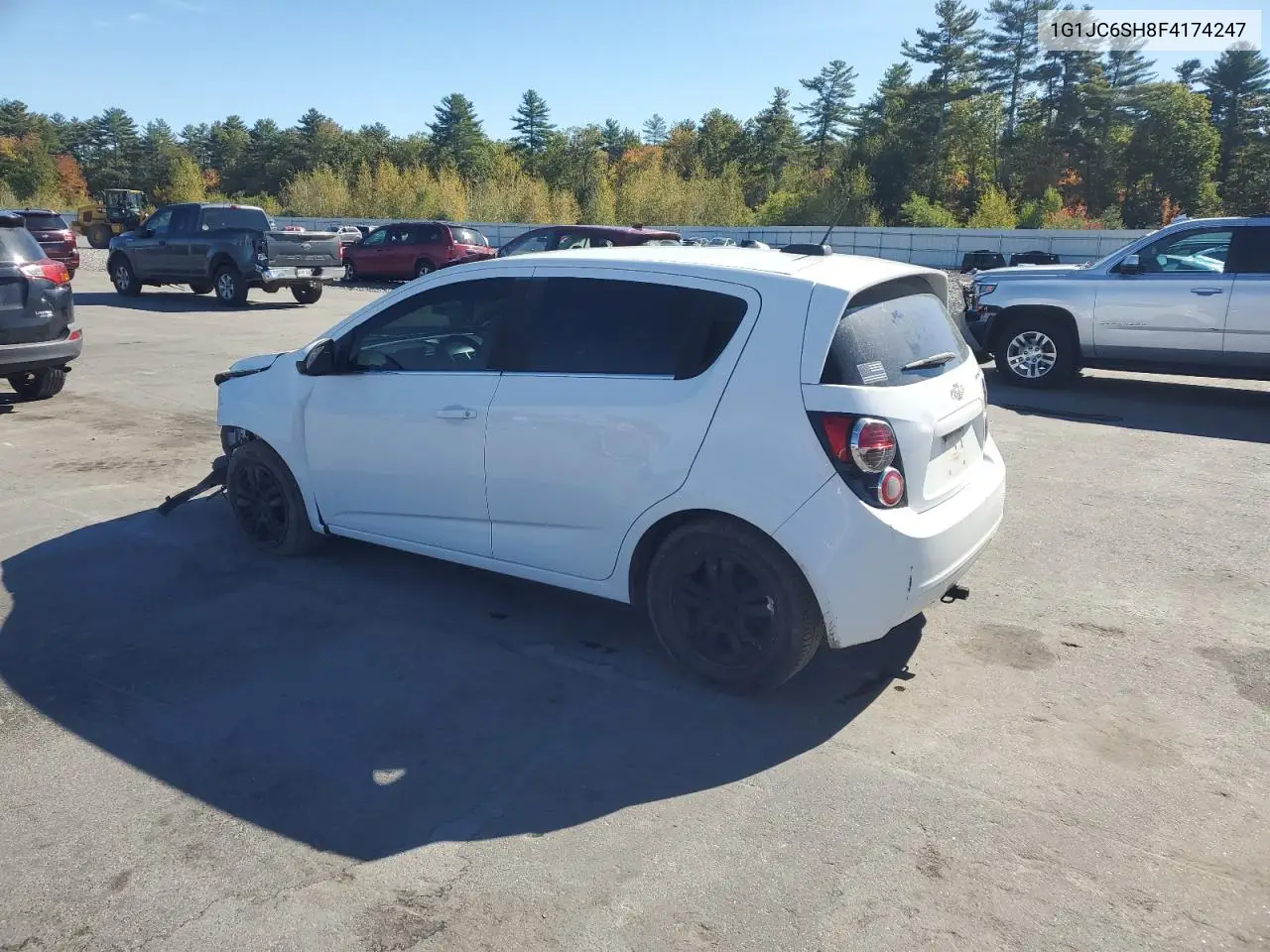 1G1JC6SH8F4174247 2015 Chevrolet Sonic Lt