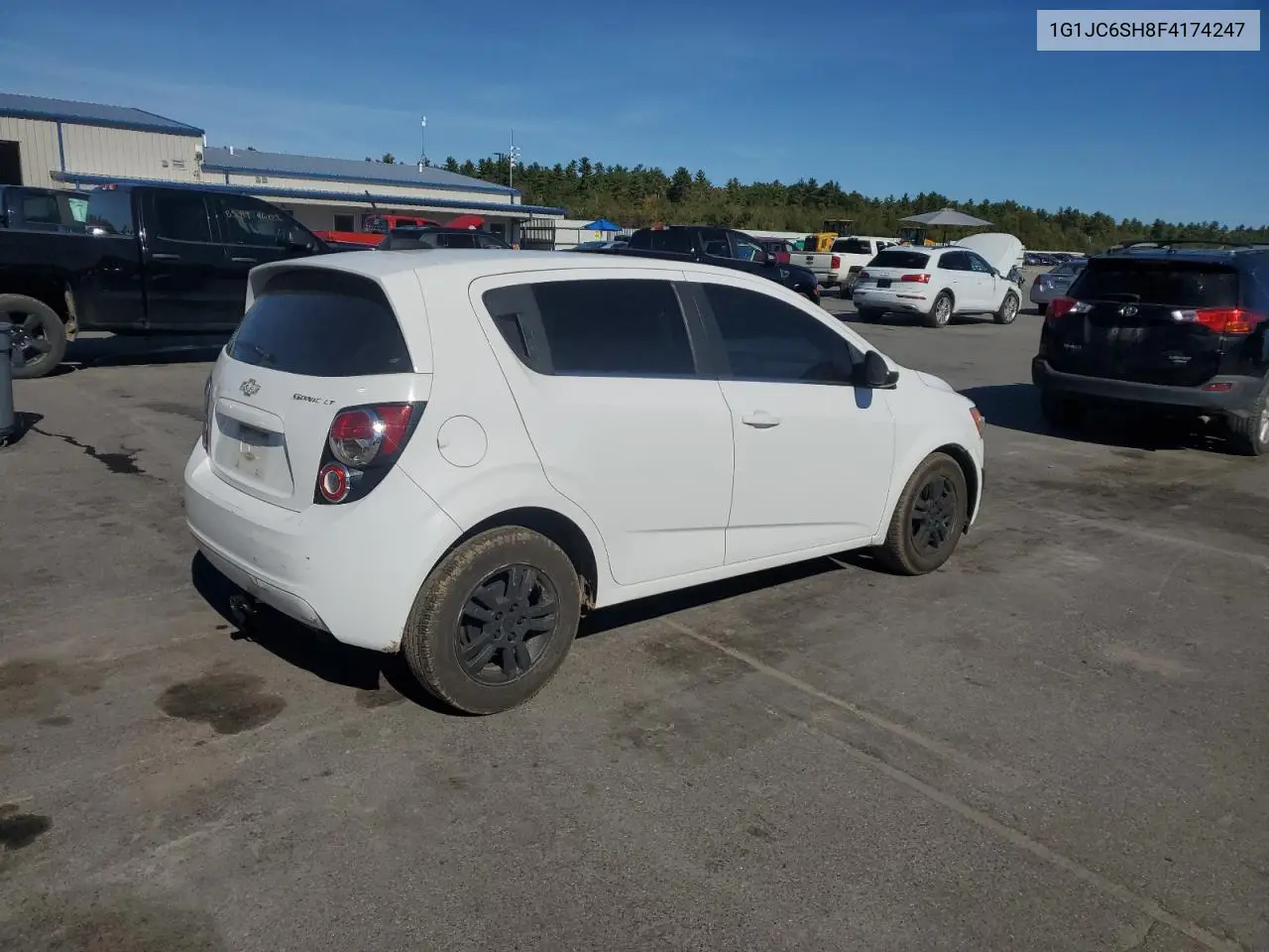 1G1JC6SH8F4174247 2015 Chevrolet Sonic Lt