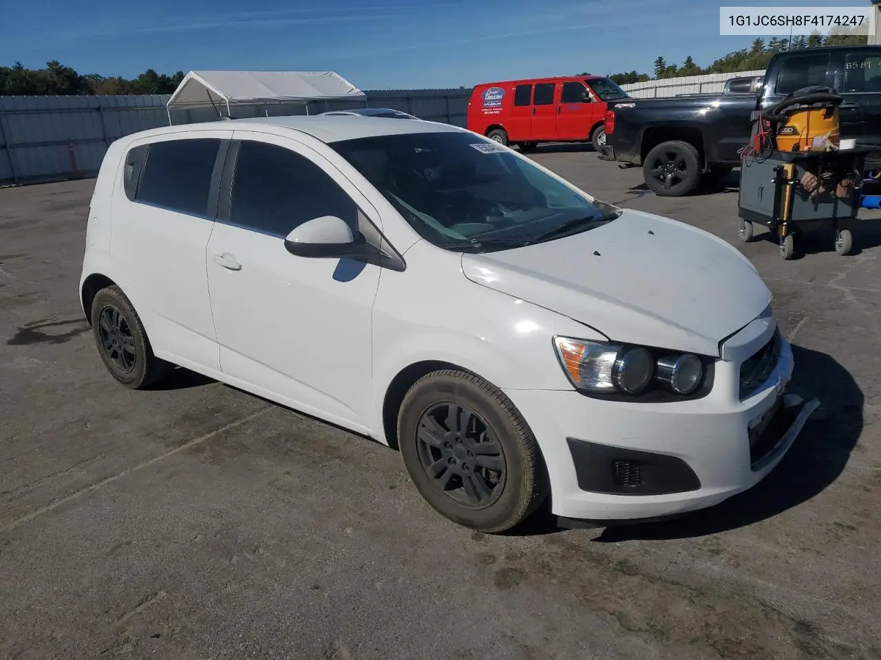 1G1JC6SH8F4174247 2015 Chevrolet Sonic Lt