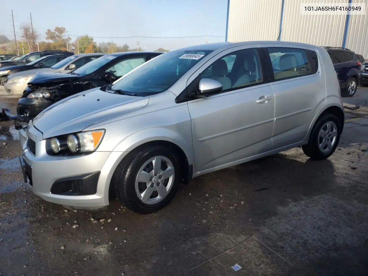 1G1JA6SH6F4160949 2015 Chevrolet Sonic Ls