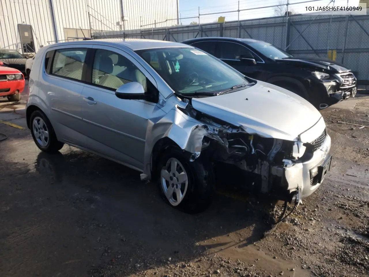 1G1JA6SH6F4160949 2015 Chevrolet Sonic Ls