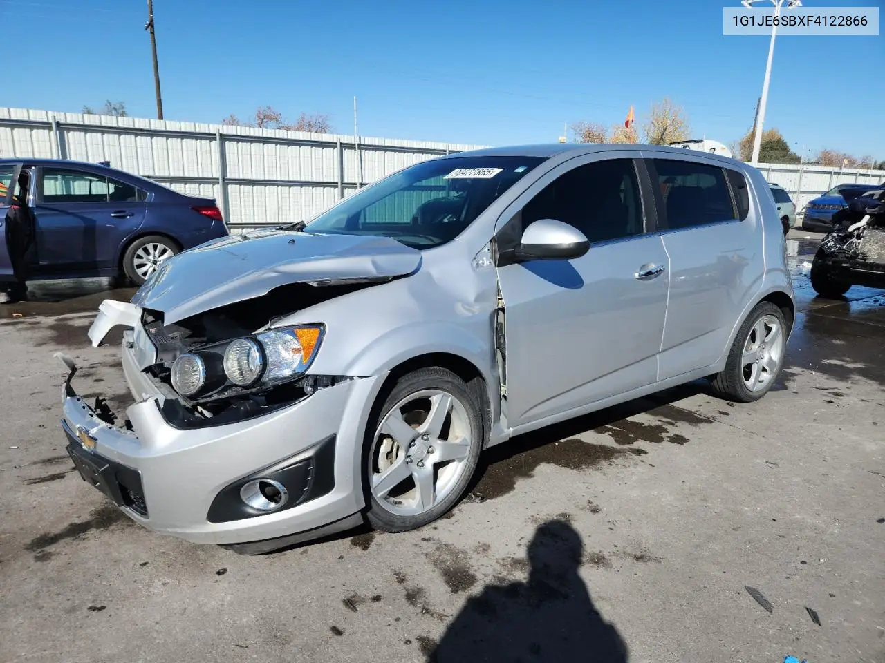 1G1JE6SBXF4122866 2015 Chevrolet Sonic Ltz
