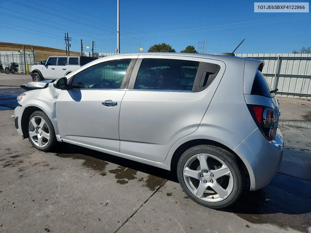 1G1JE6SBXF4122866 2015 Chevrolet Sonic Ltz