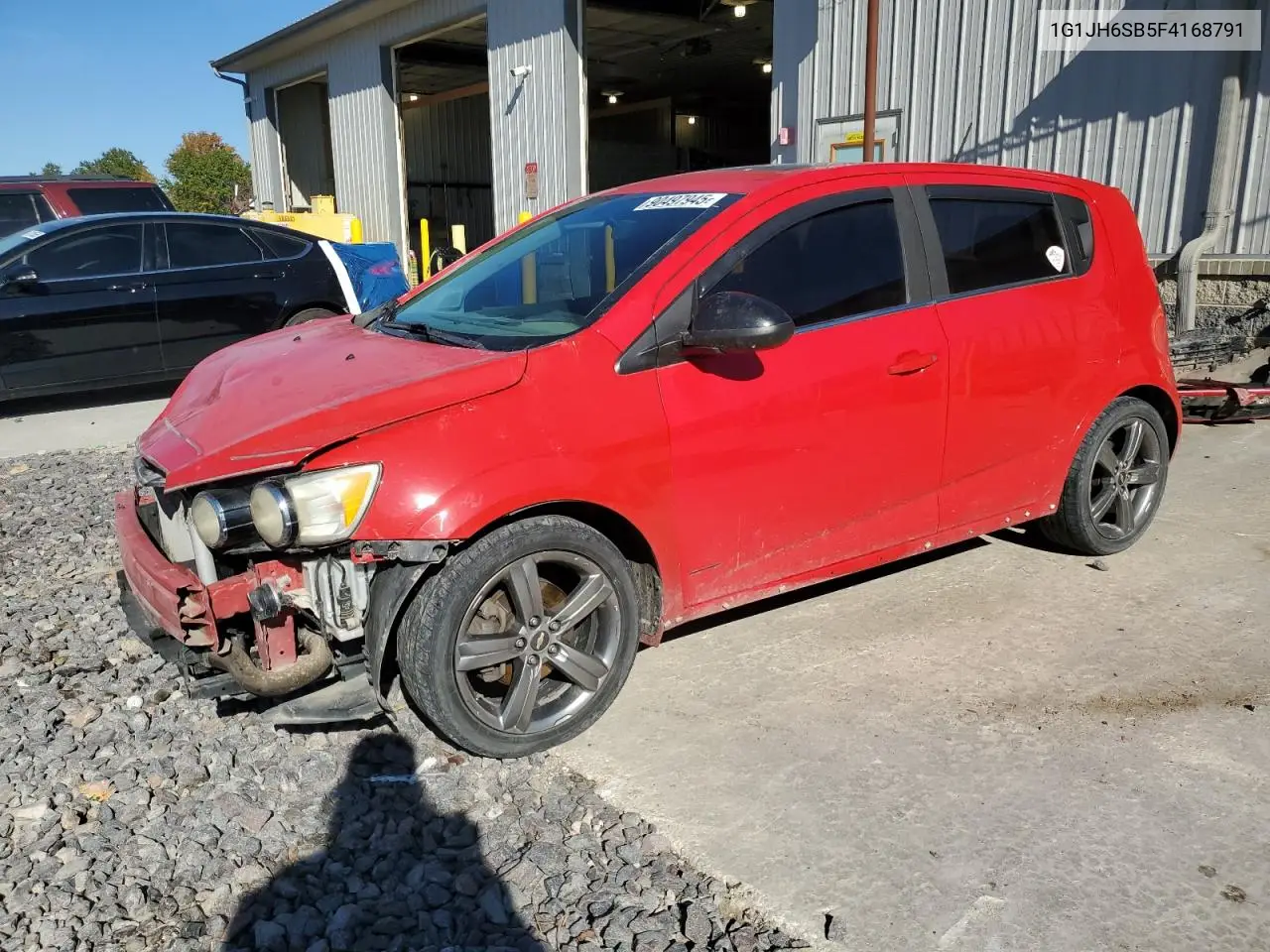 1G1JH6SB5F4168791 2015 Chevrolet Sonic Rs