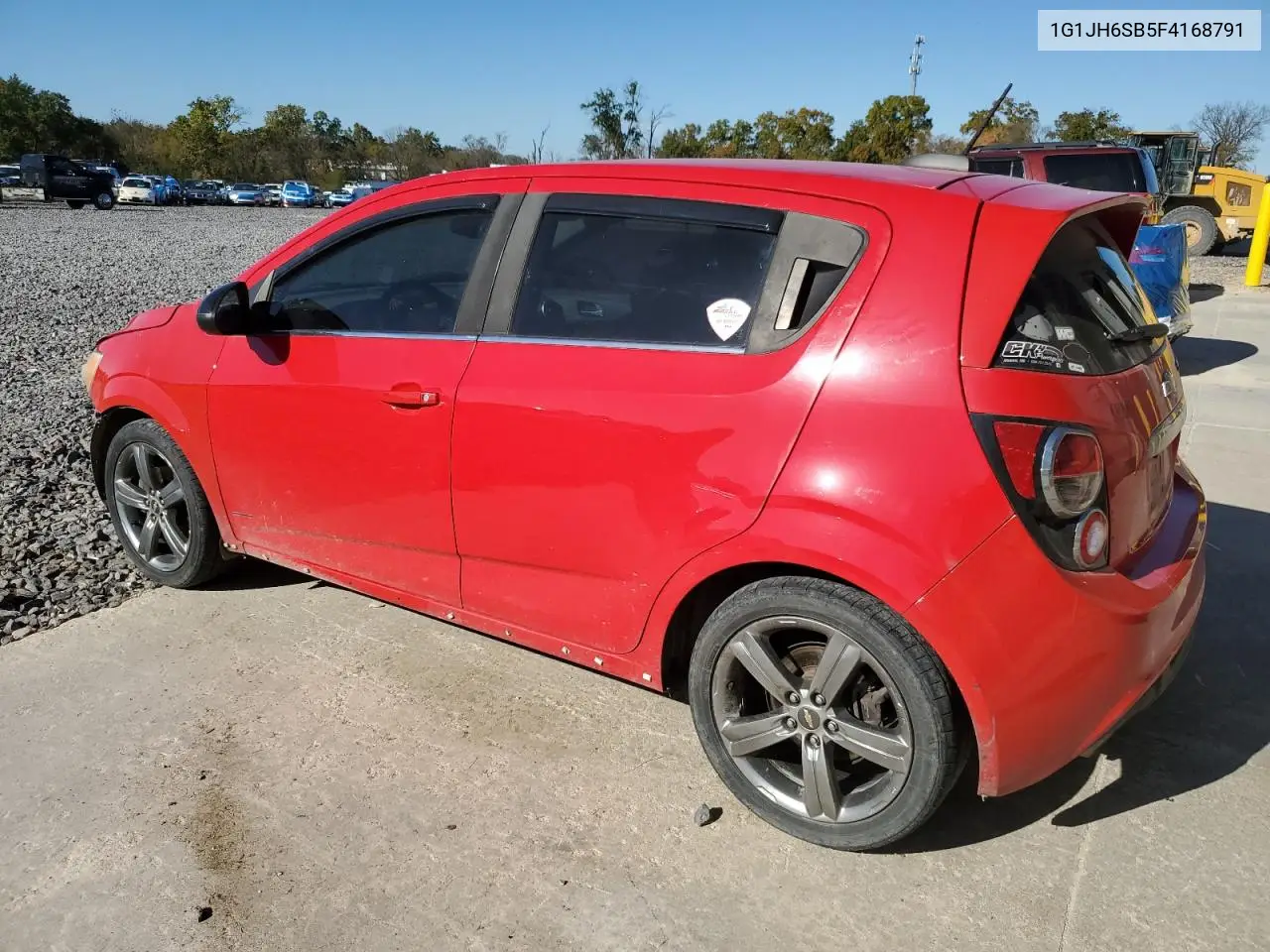 1G1JH6SB5F4168791 2015 Chevrolet Sonic Rs