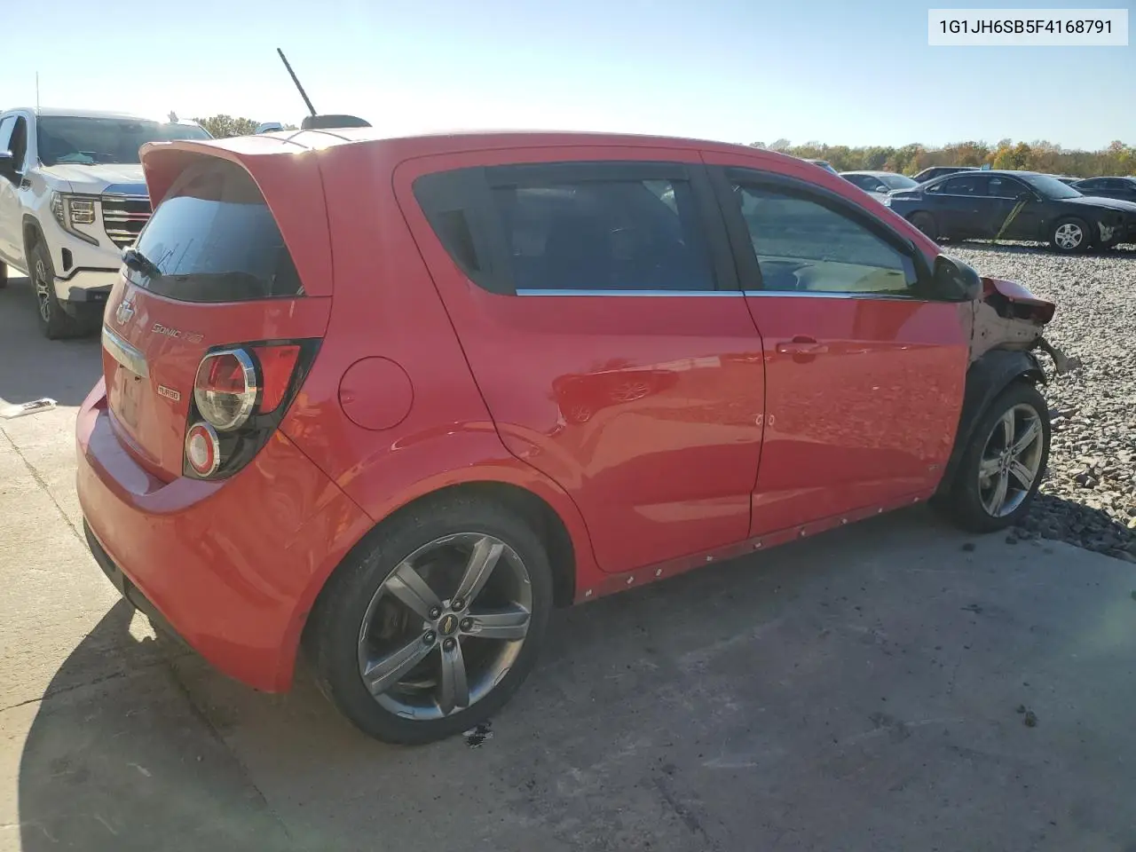 1G1JH6SB5F4168791 2015 Chevrolet Sonic Rs