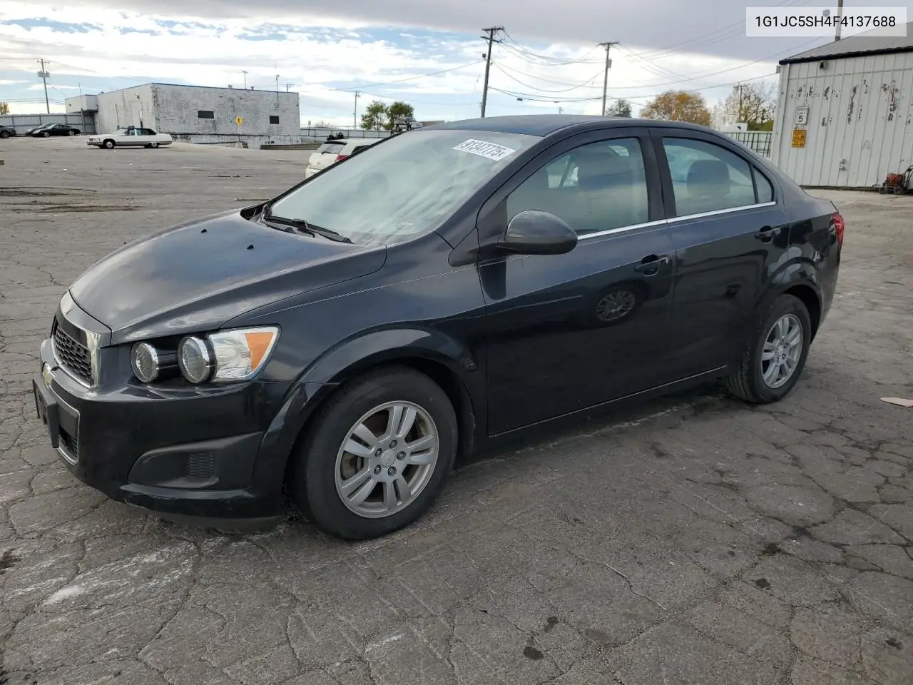 1G1JC5SH4F4137688 2015 Chevrolet Sonic Lt