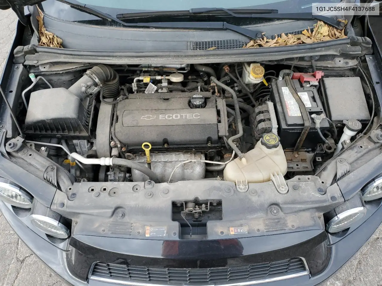 1G1JC5SH4F4137688 2015 Chevrolet Sonic Lt