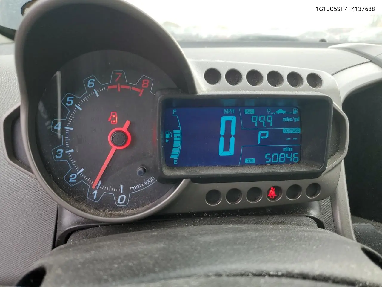 1G1JC5SH4F4137688 2015 Chevrolet Sonic Lt