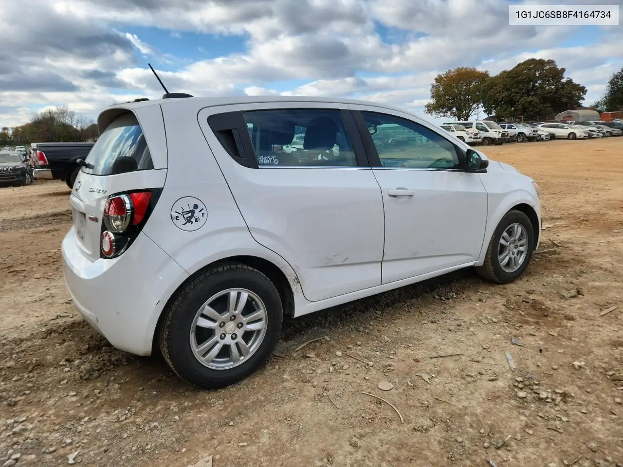 1G1JC6SB8F4164734 2015 Chevrolet Sonic Lt