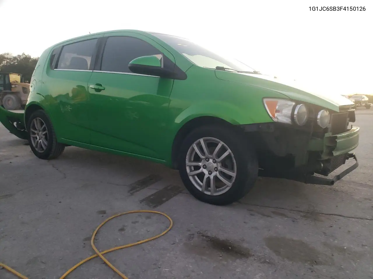 1G1JC6SB3F4150126 2015 Chevrolet Sonic Lt