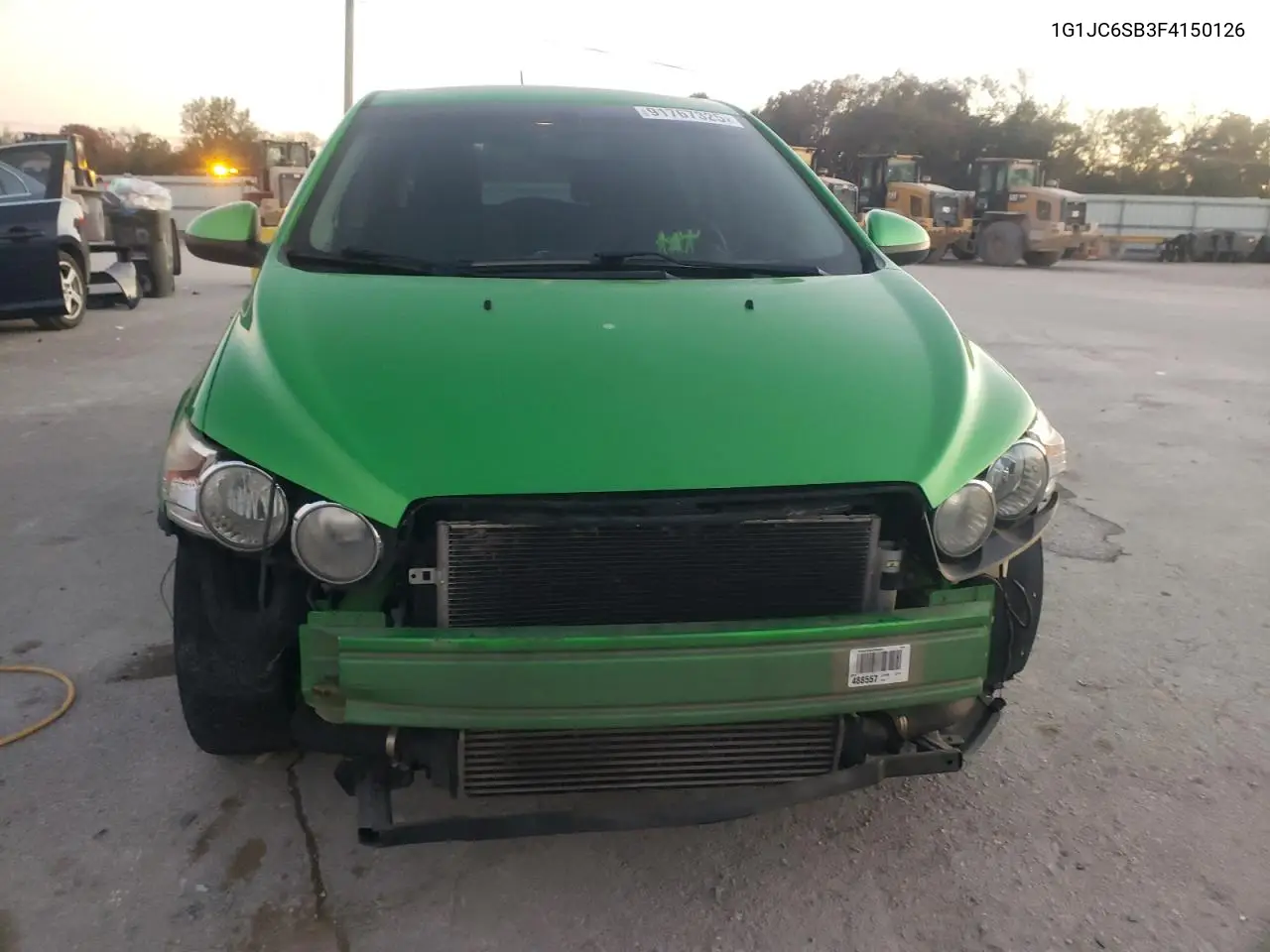 1G1JC6SB3F4150126 2015 Chevrolet Sonic Lt