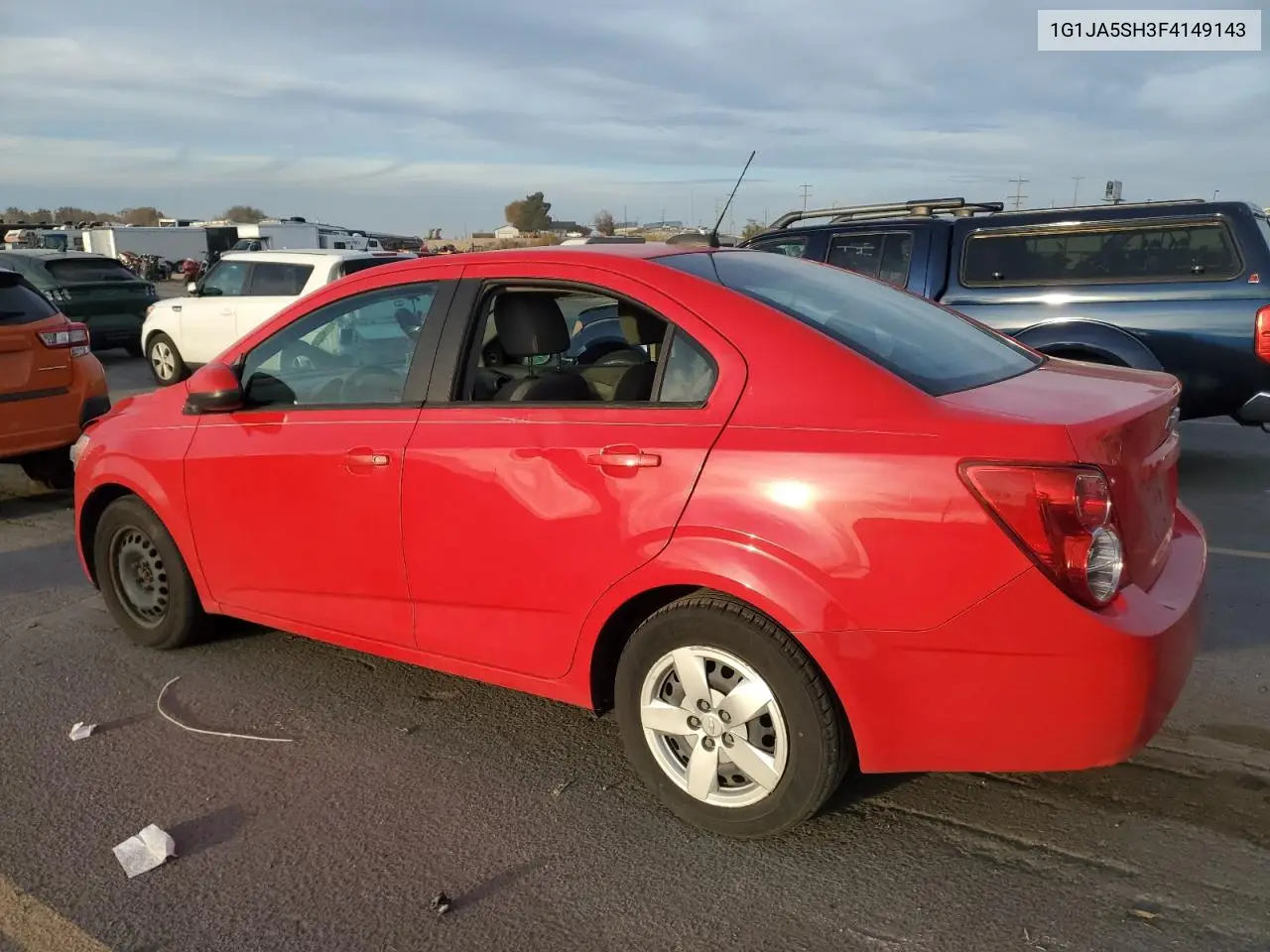 1G1JA5SH3F4149143 2015 Chevrolet Sonic Ls