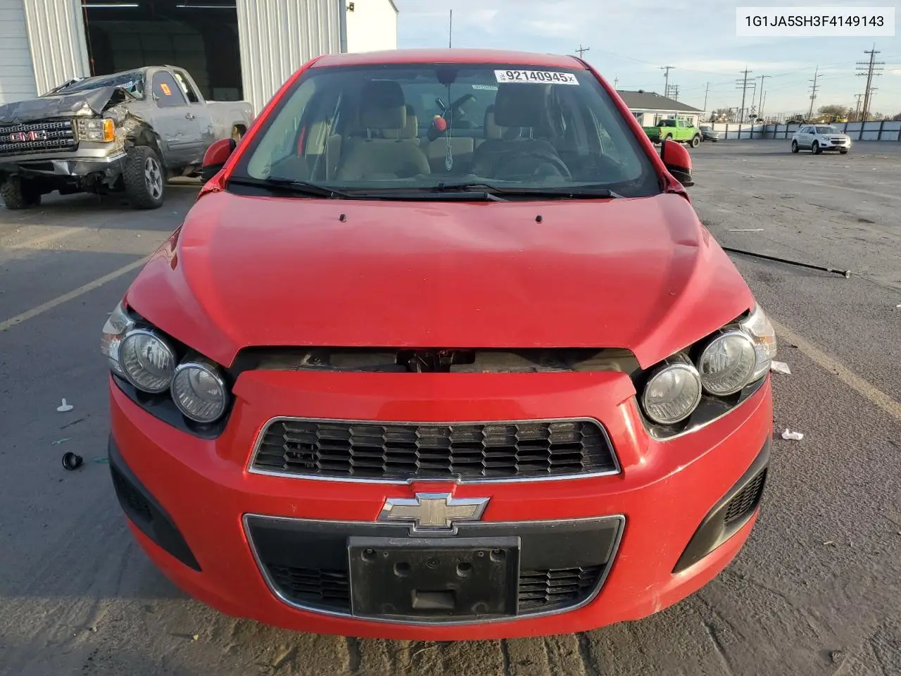1G1JA5SH3F4149143 2015 Chevrolet Sonic Ls