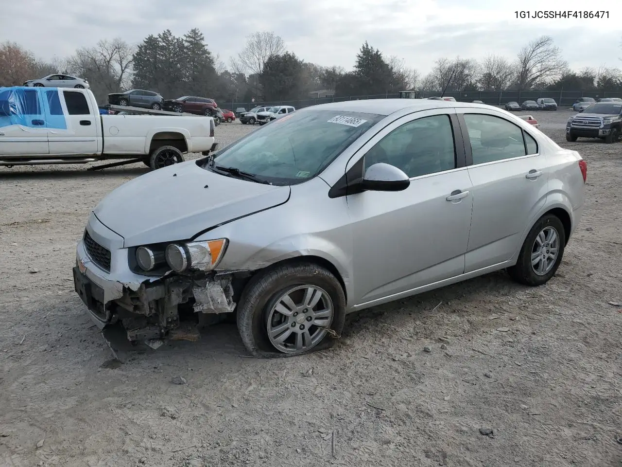 1G1JC5SH4F4186471 2015 Chevrolet Sonic Lt