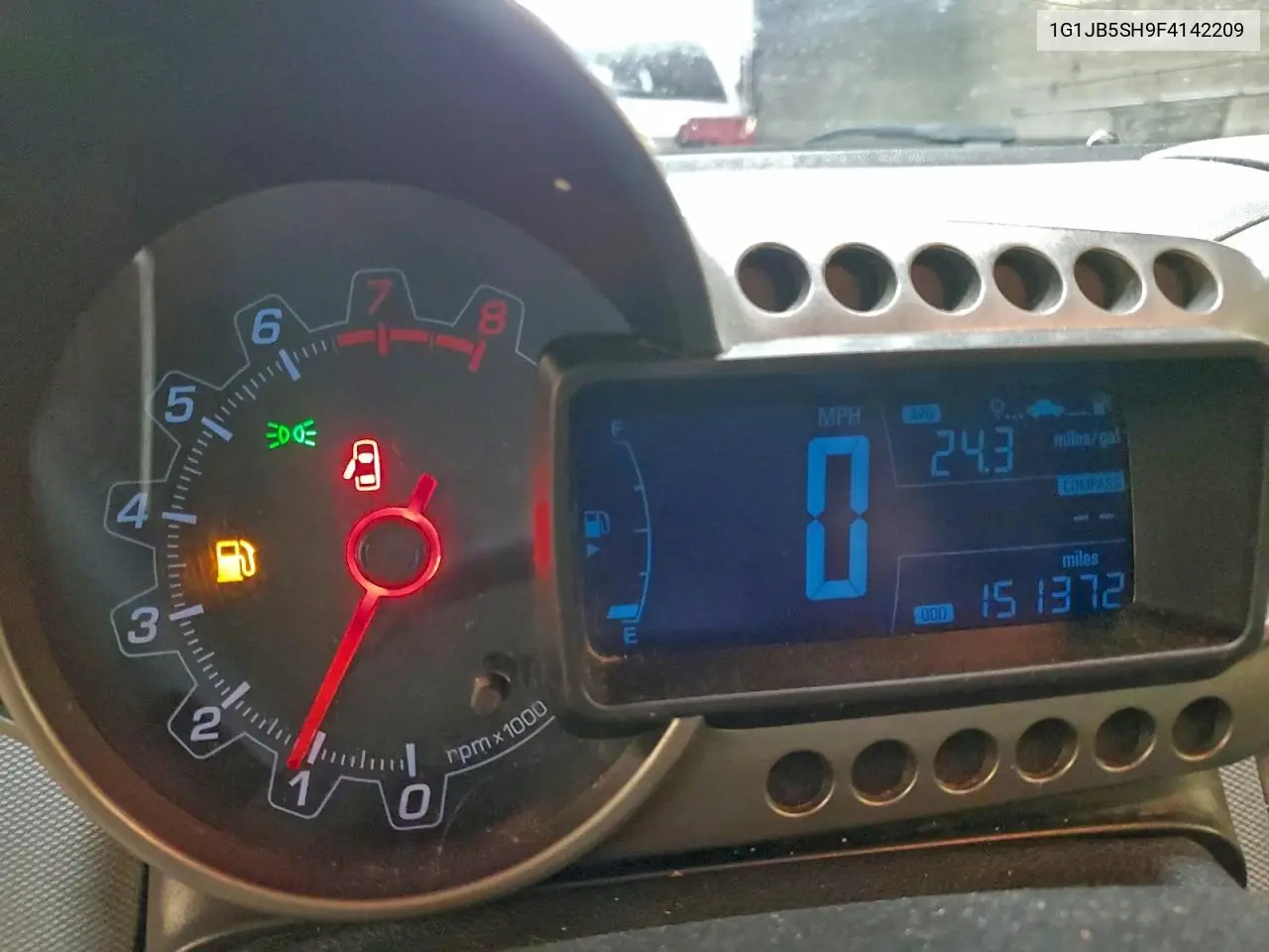 1G1JB5SH9F4142209 2015 Chevrolet Sonic Ls