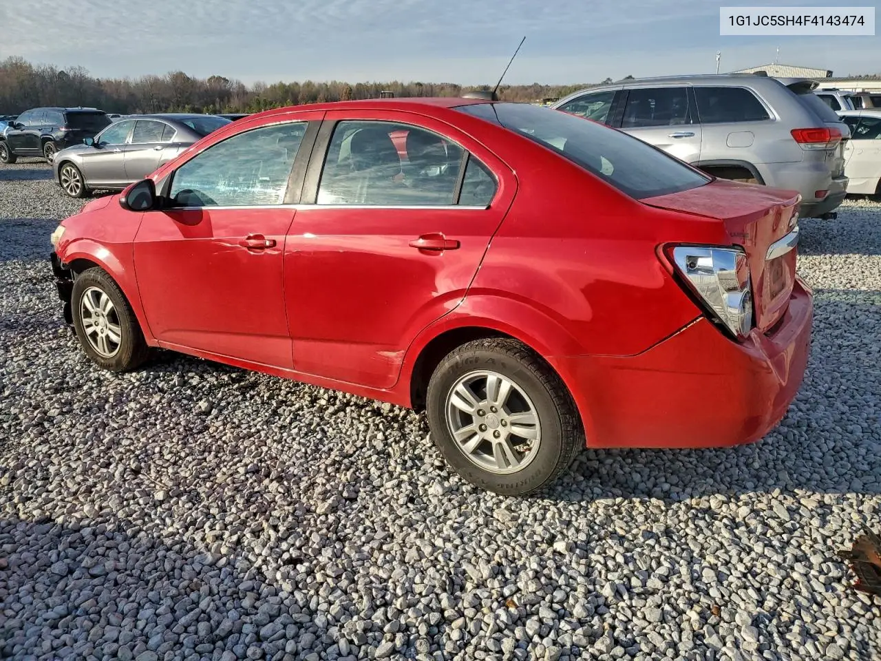 1G1JC5SH4F4143474 2015 Chevrolet Sonic Lt