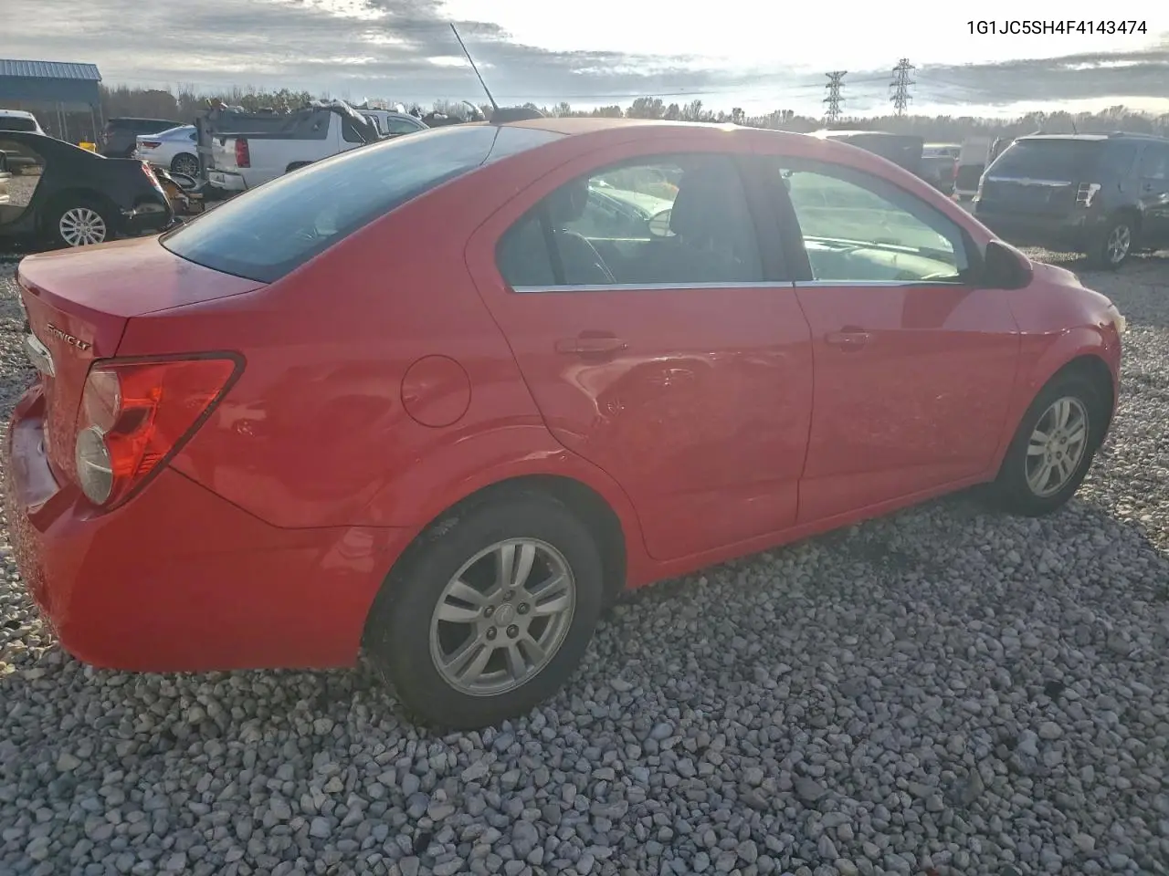 1G1JC5SH4F4143474 2015 Chevrolet Sonic Lt