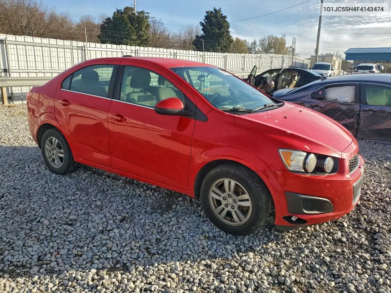 1G1JC5SH4F4143474 2015 Chevrolet Sonic Lt