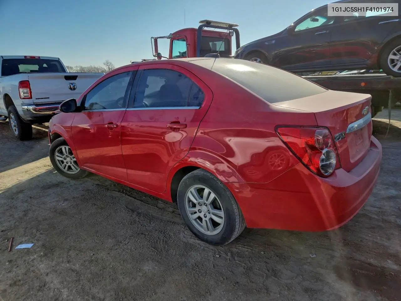 1G1JC5SH1F4101974 2015 Chevrolet Sonic Lt