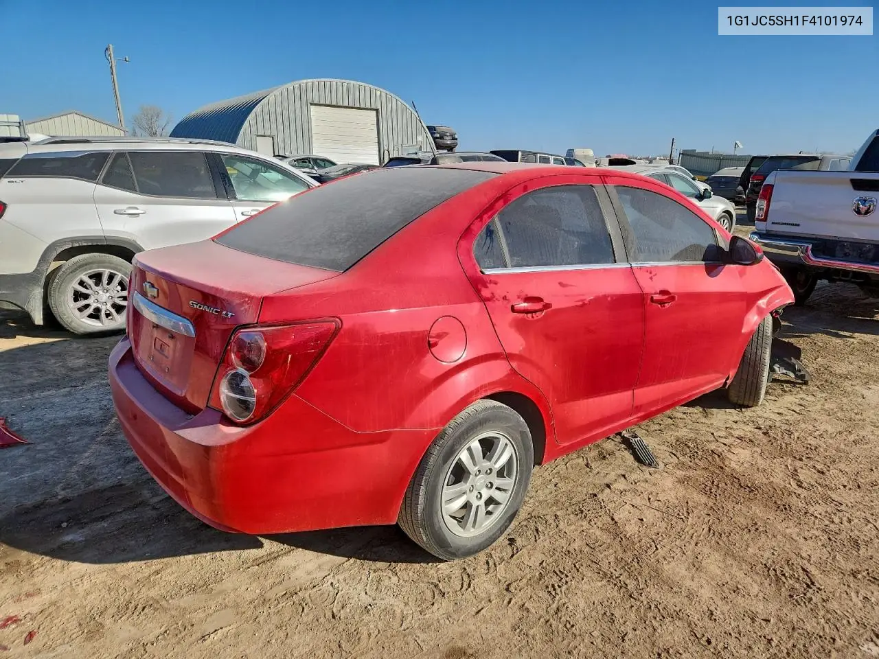 1G1JC5SH1F4101974 2015 Chevrolet Sonic Lt