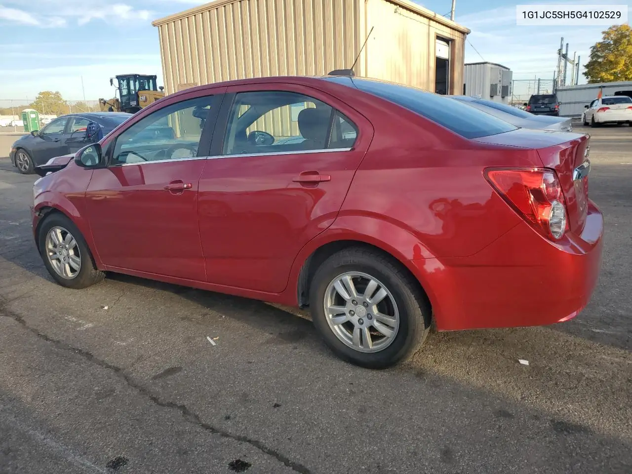 1G1JC5SH5G4102529 2016 Chevrolet Sonic Lt