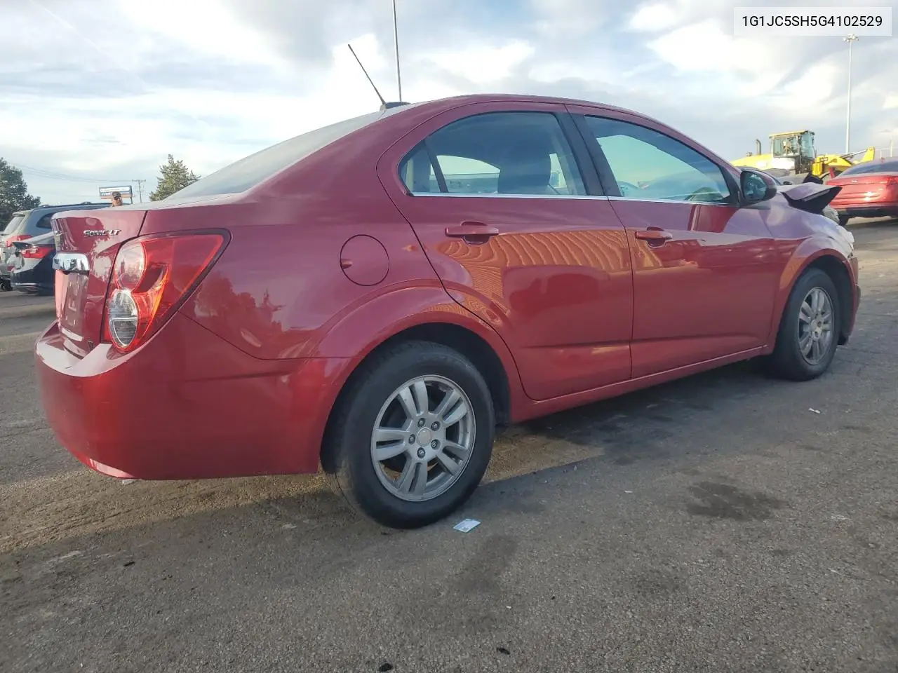 1G1JC5SH5G4102529 2016 Chevrolet Sonic Lt