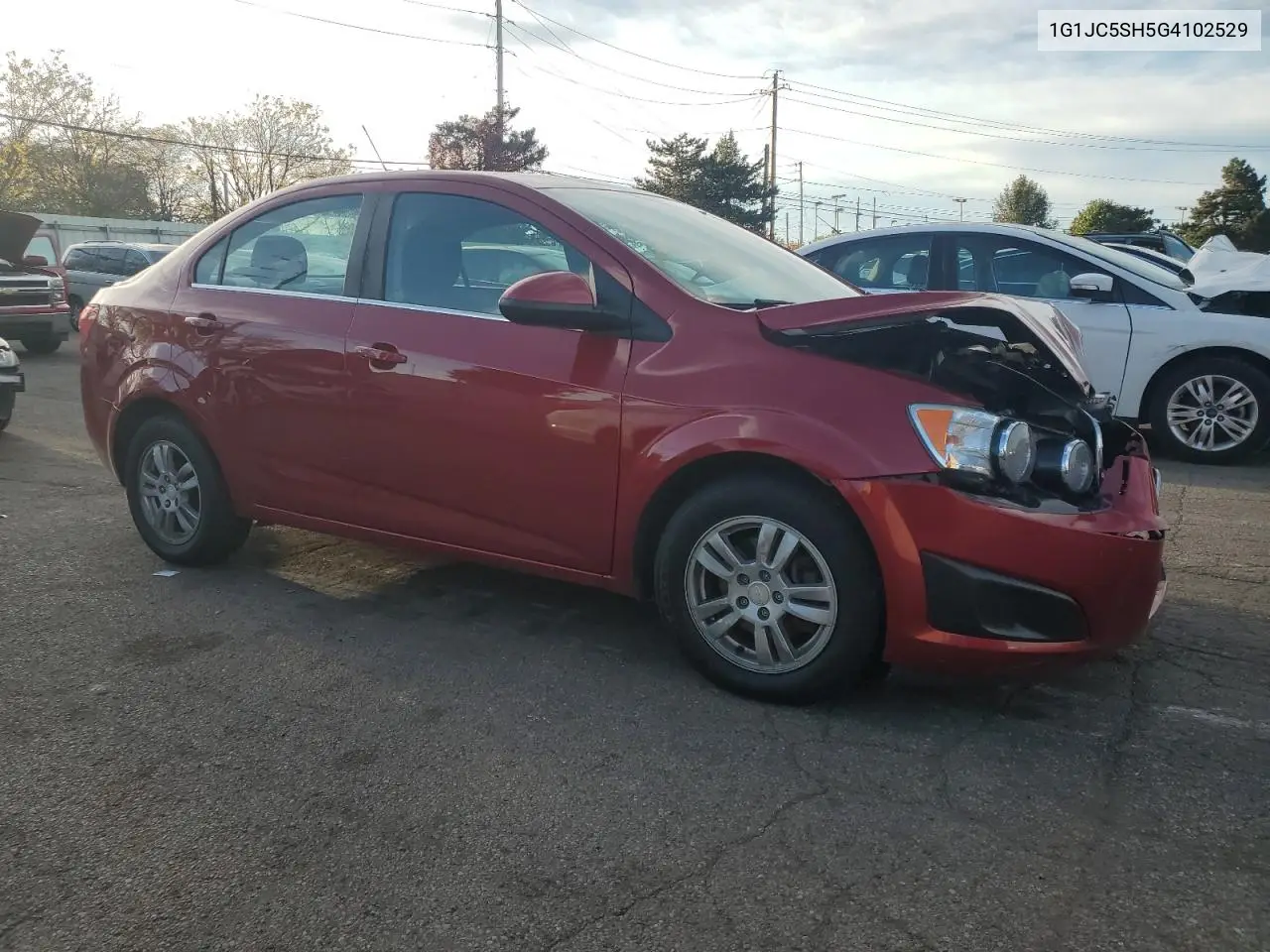 1G1JC5SH5G4102529 2016 Chevrolet Sonic Lt