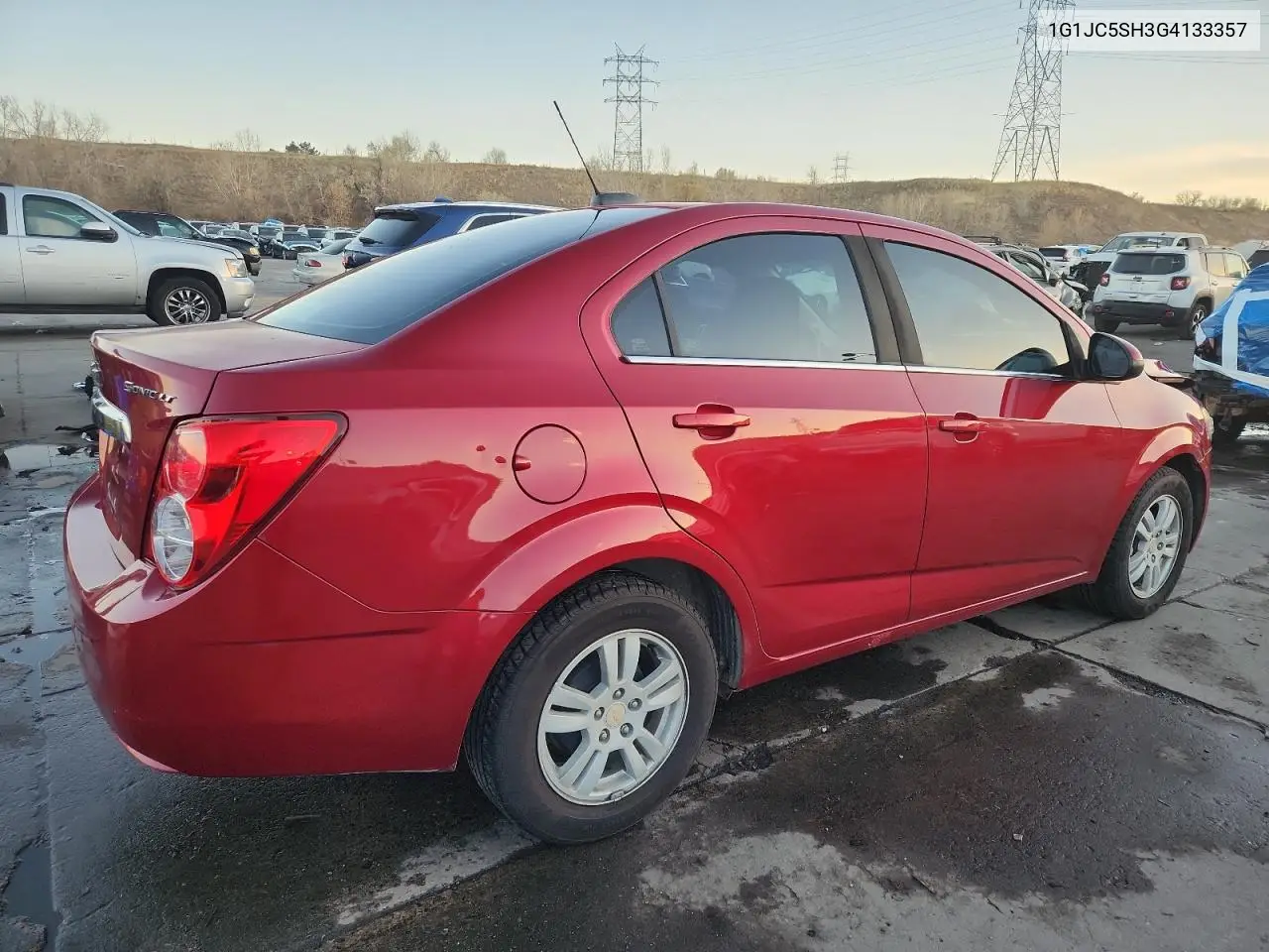 1G1JC5SH3G4133357 2016 Chevrolet Sonic Lt