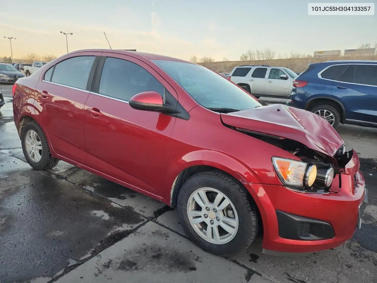 1G1JC5SH3G4133357 2016 Chevrolet Sonic Lt